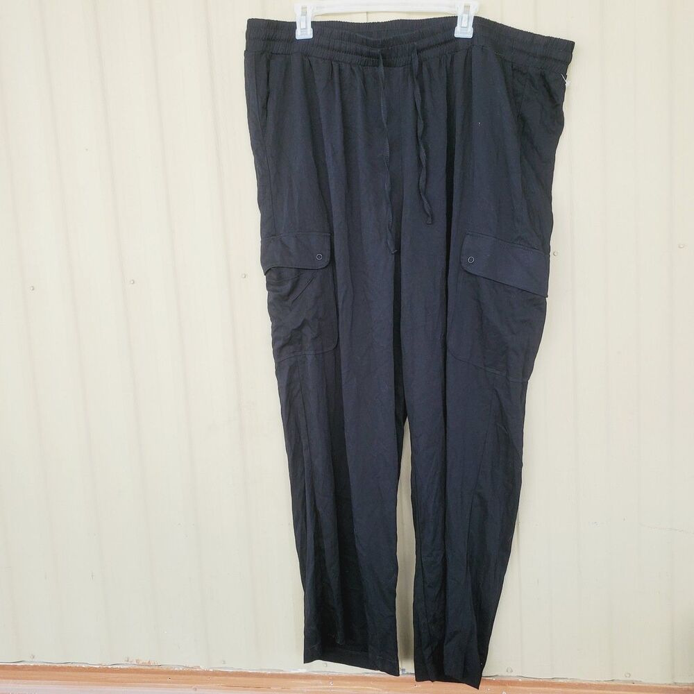 Torrid Black Pull-On Jogger Pants Size3X